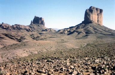 outcrops