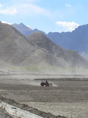 ploughing